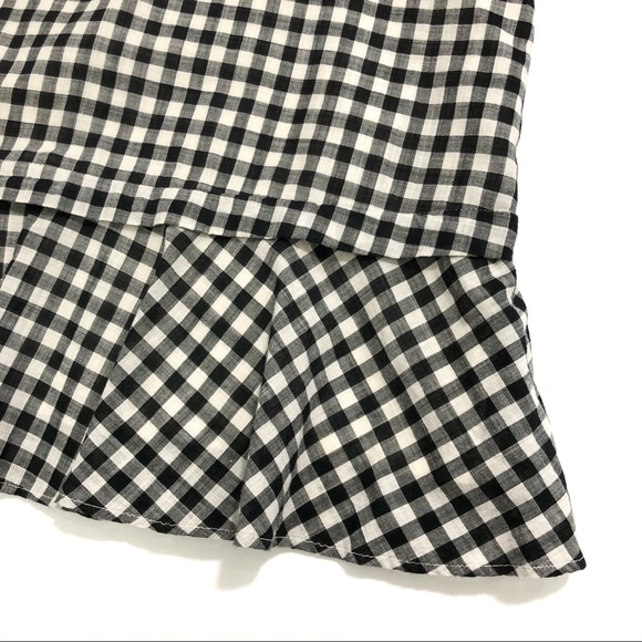 Madewell Gingham Flutter Sleeve Dress - Picture 6 of 8